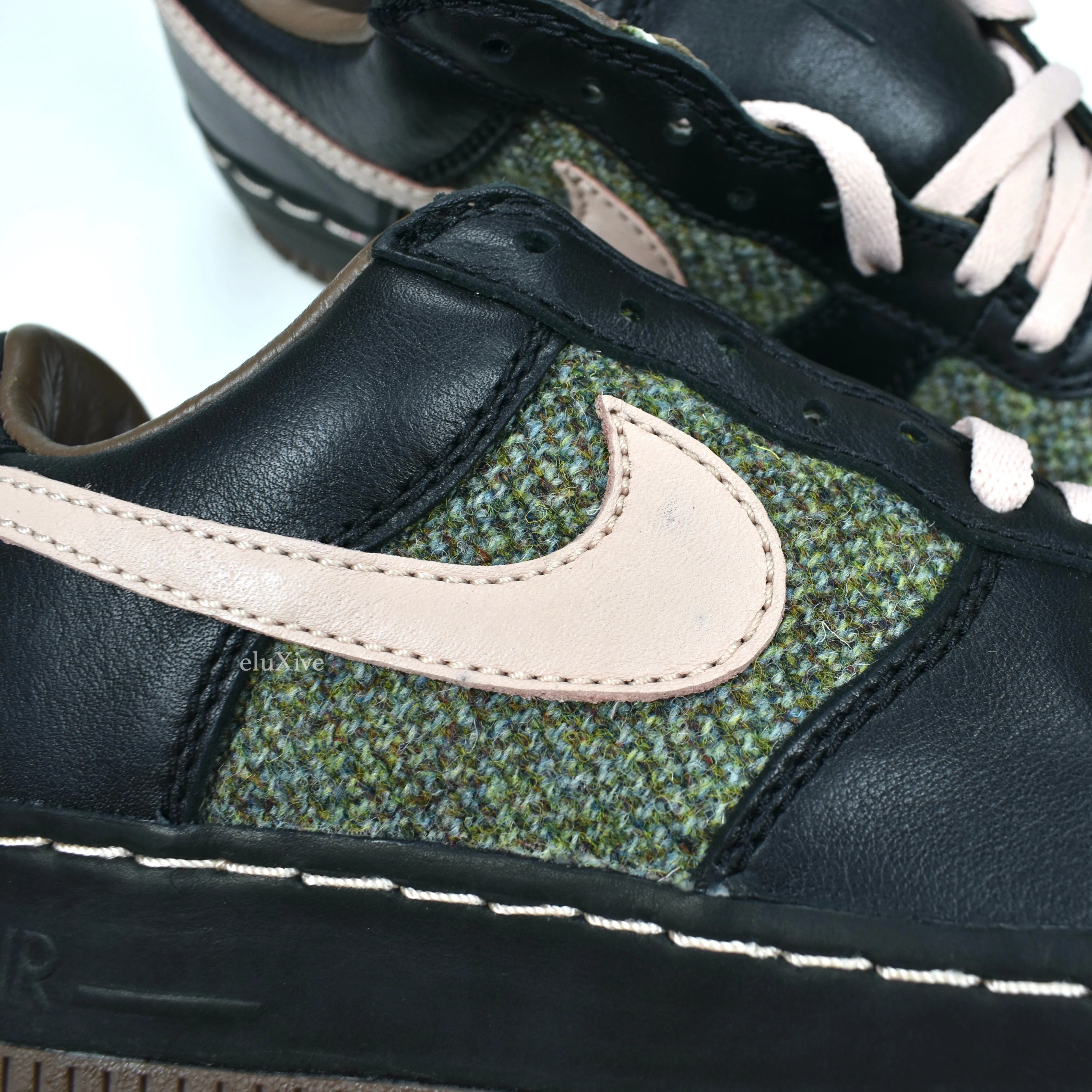Nike - Air Force 1 Low Insideout 'Harris Tweed' (Black/Pink)