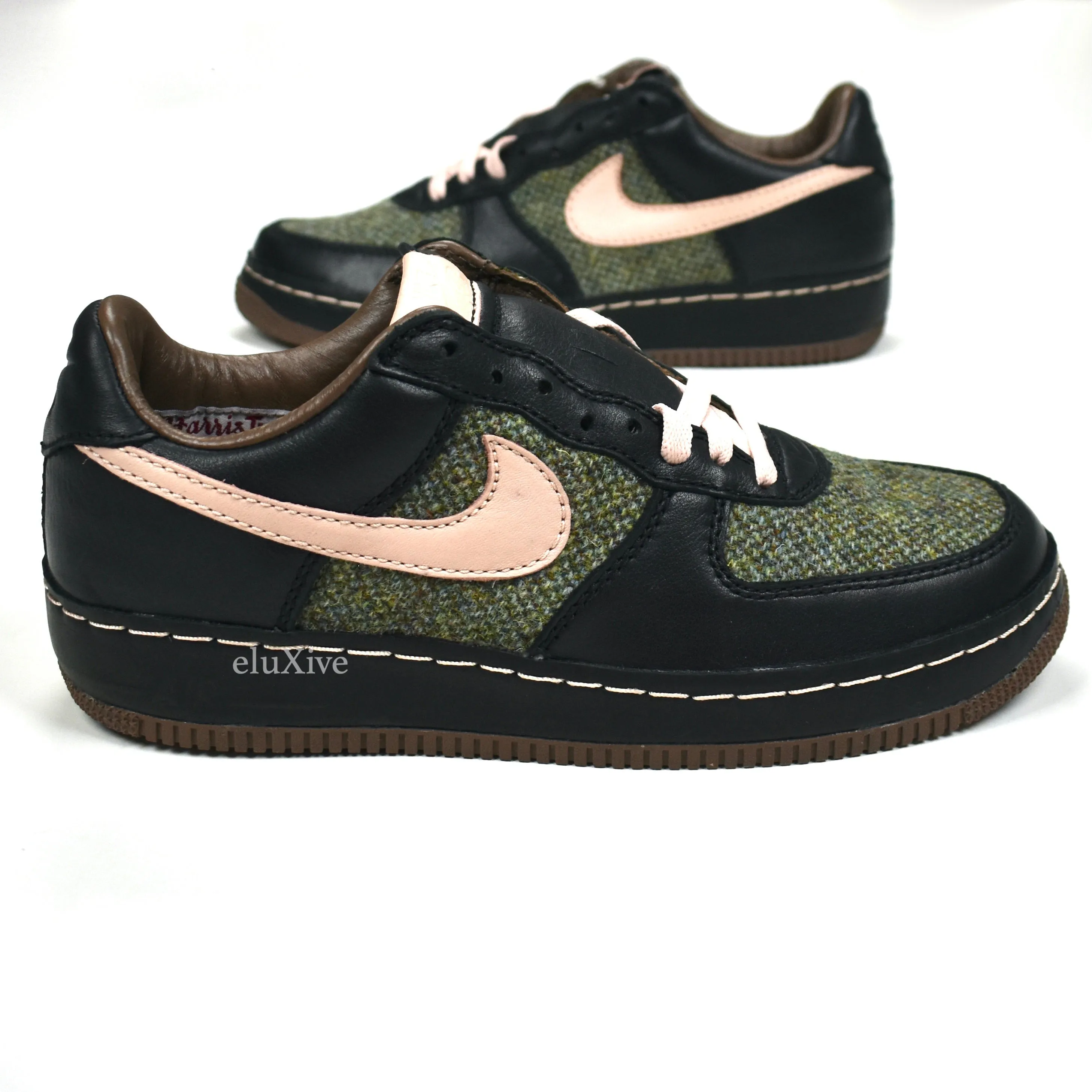 Nike - Air Force 1 Low Insideout 'Harris Tweed' (Black/Pink)