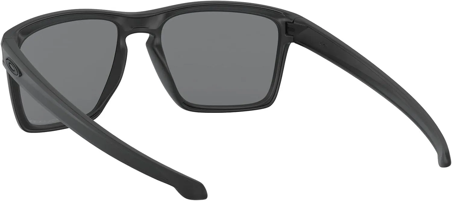 Oakley Man Sunglasses Matte Black Frame, Grey Lenses, 57MM