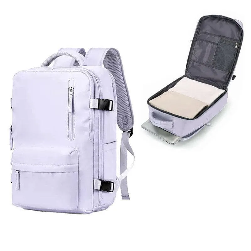 Sage Green Large Capacity Luggage Backpack for Travel