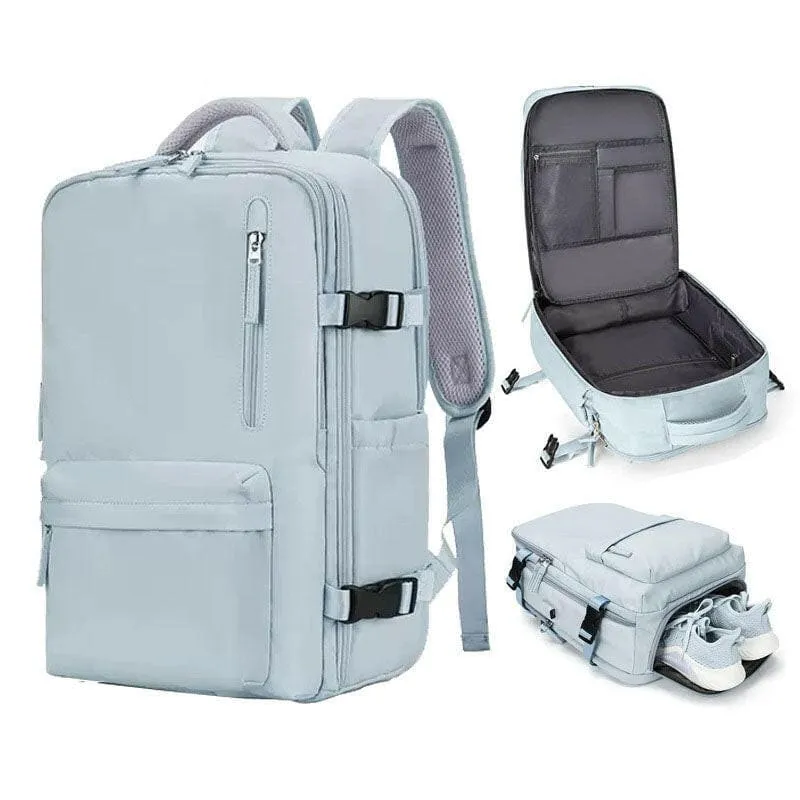 Sage Green Large Capacity Luggage Backpack for Travel