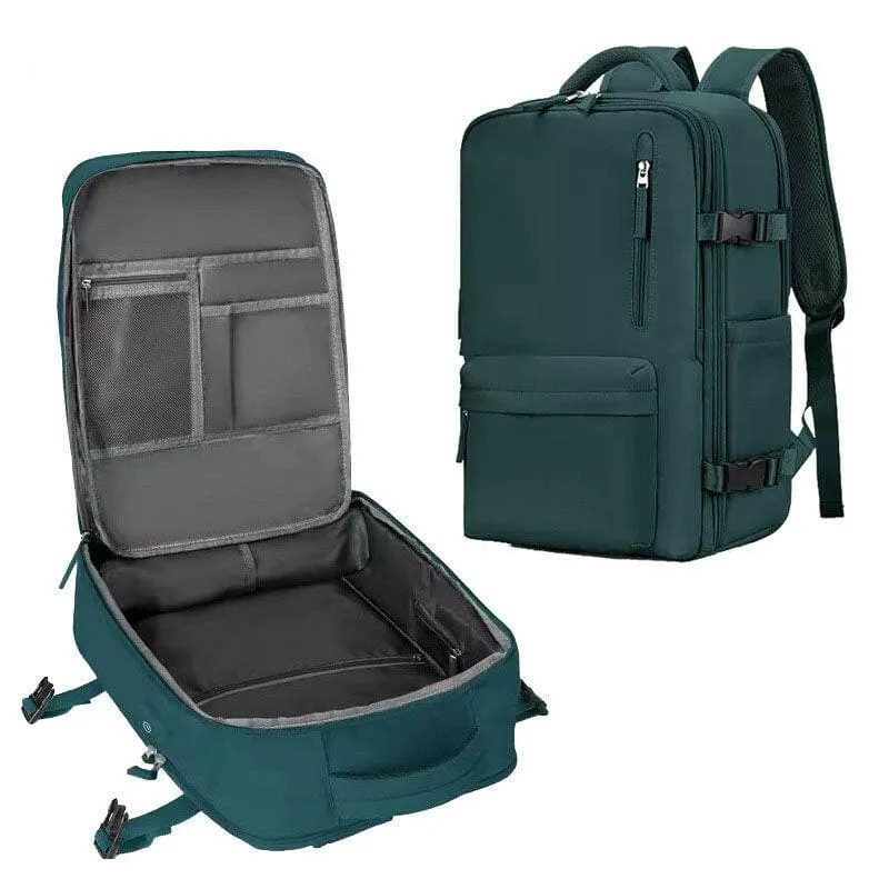 Sage Green Large Capacity Luggage Backpack for Travel
