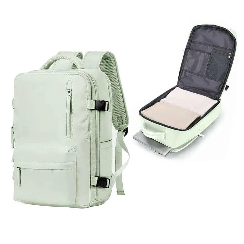 Sage Green Large Capacity Luggage Backpack for Travel