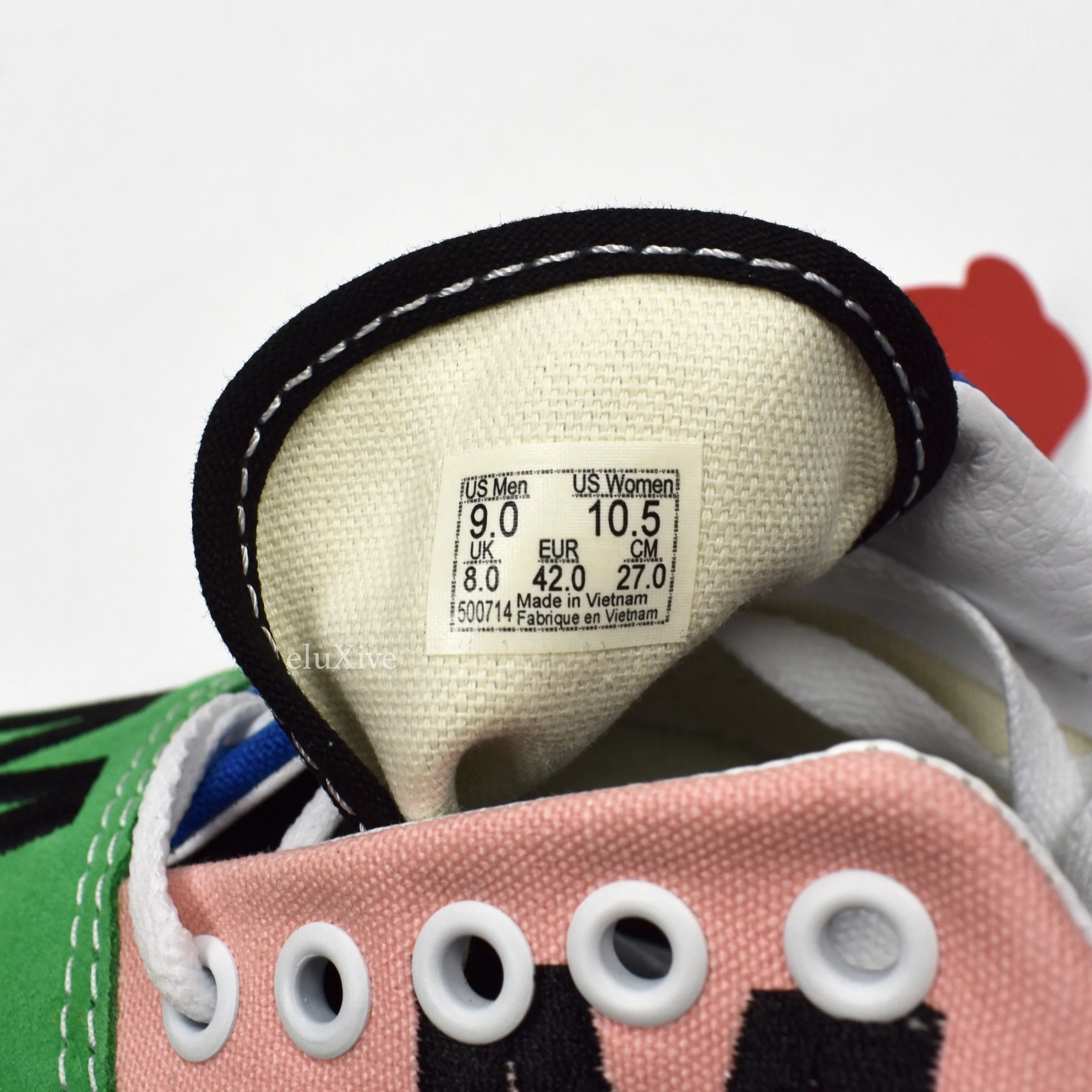 Vans x MoMA - Multicolor Patchwork Era Sneakers