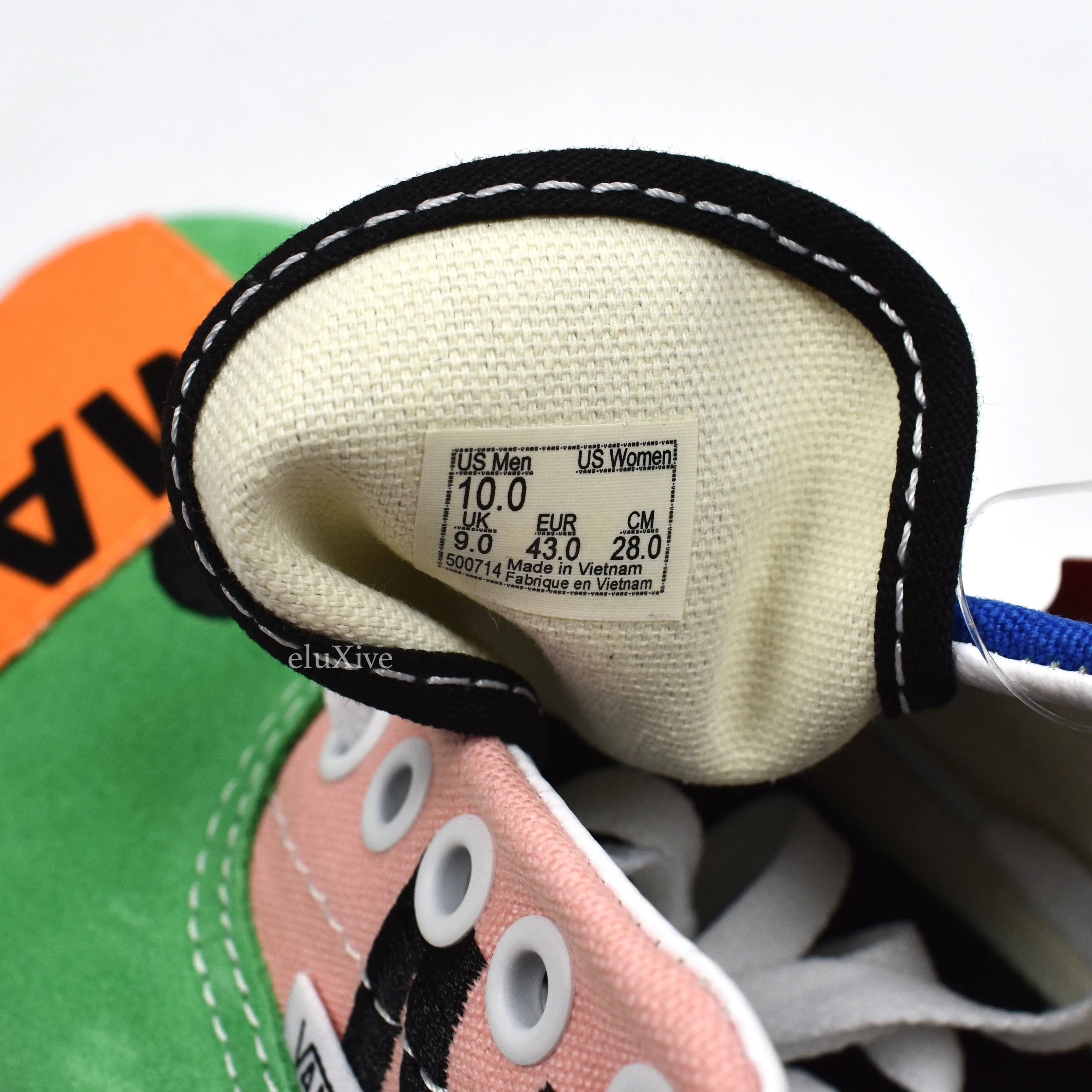 Vans x MoMA - Multicolor Patchwork Era Sneakers