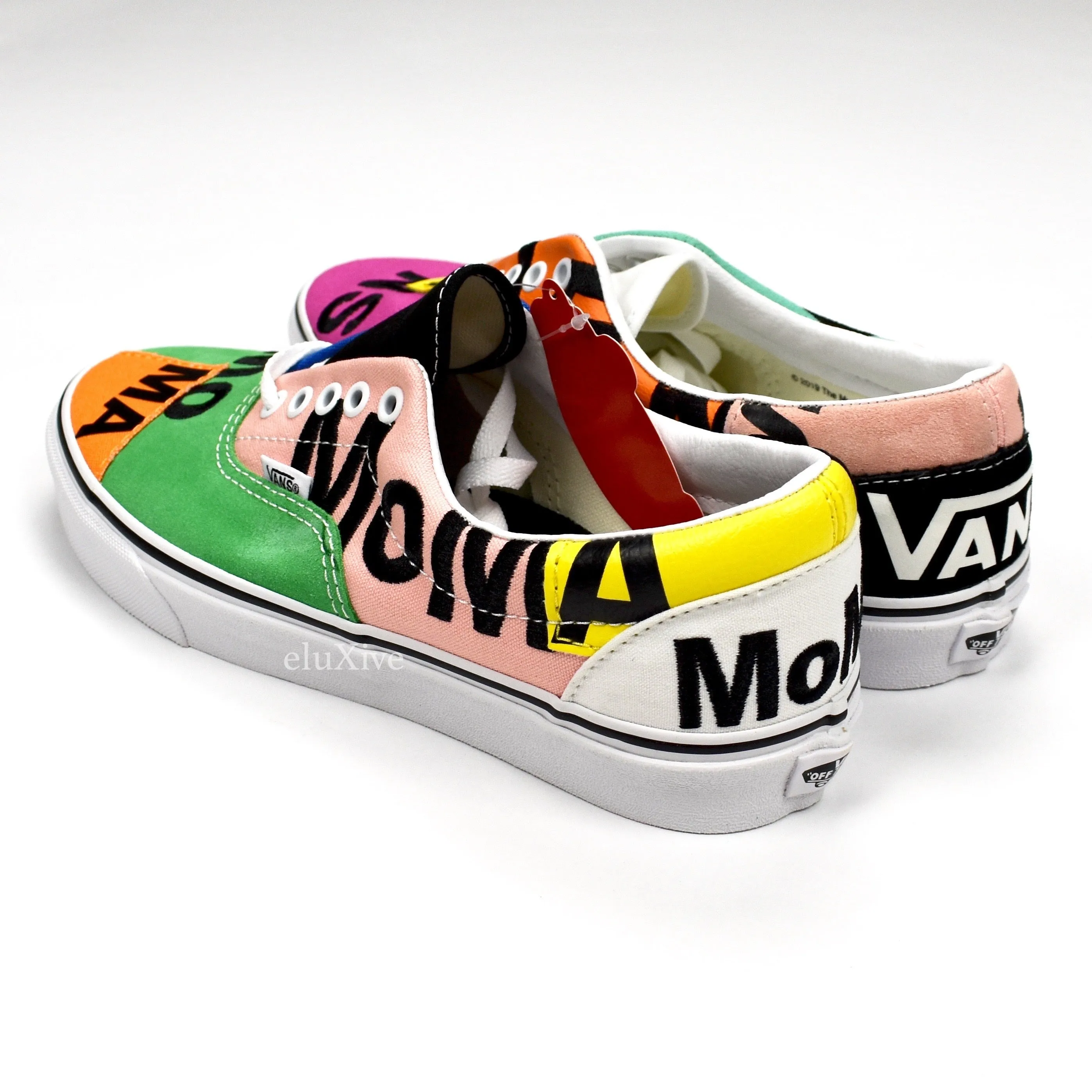 Vans x MoMA - Multicolor Patchwork Era Sneakers