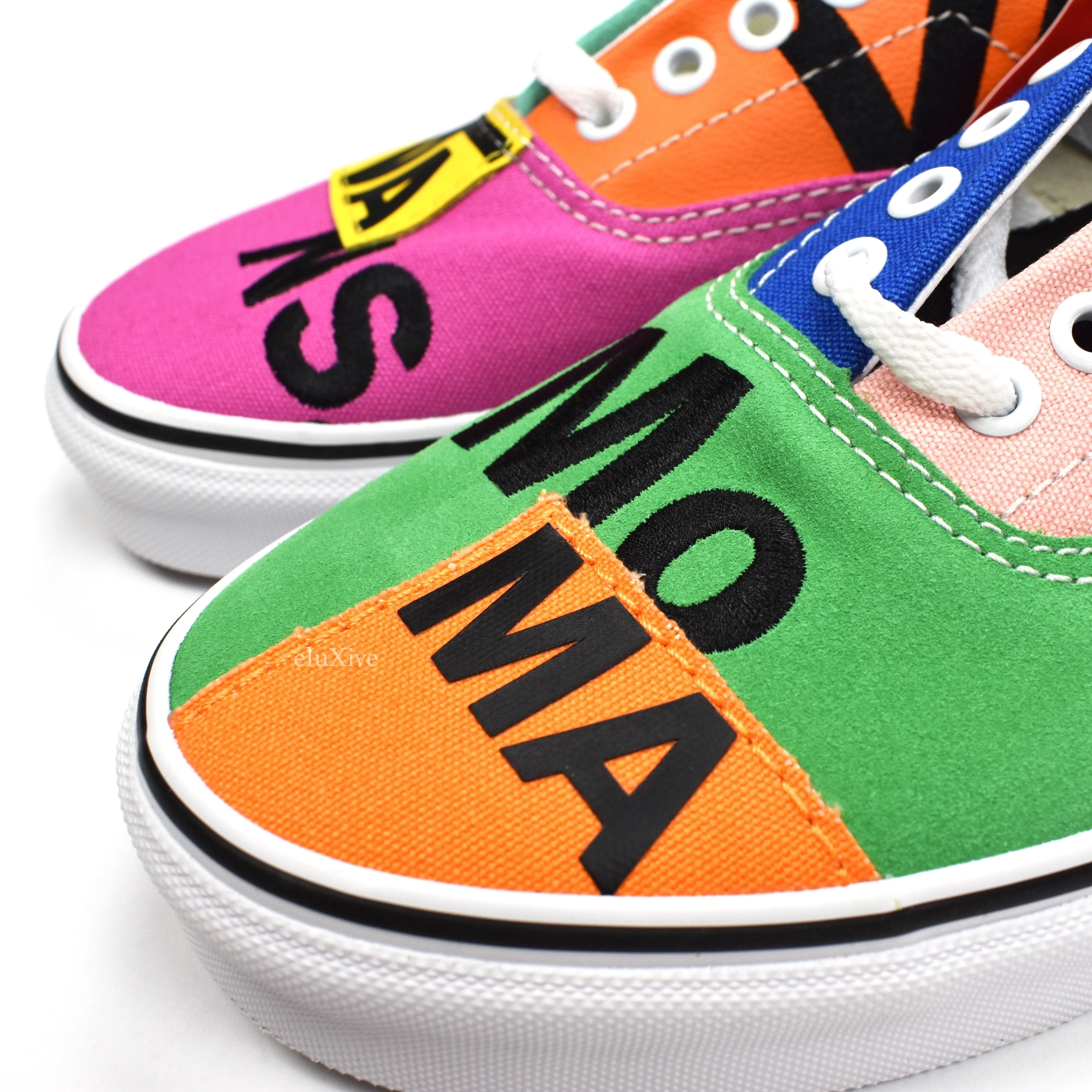 Vans x MoMA - Multicolor Patchwork Era Sneakers
