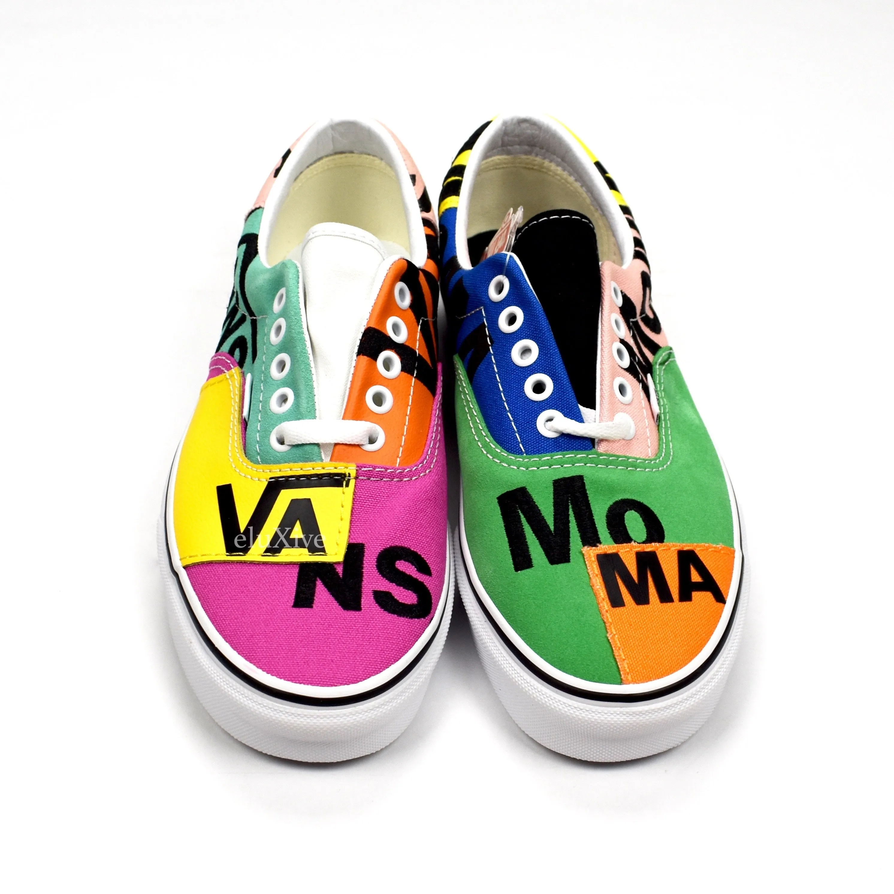 Vans x MoMA - Multicolor Patchwork Era Sneakers