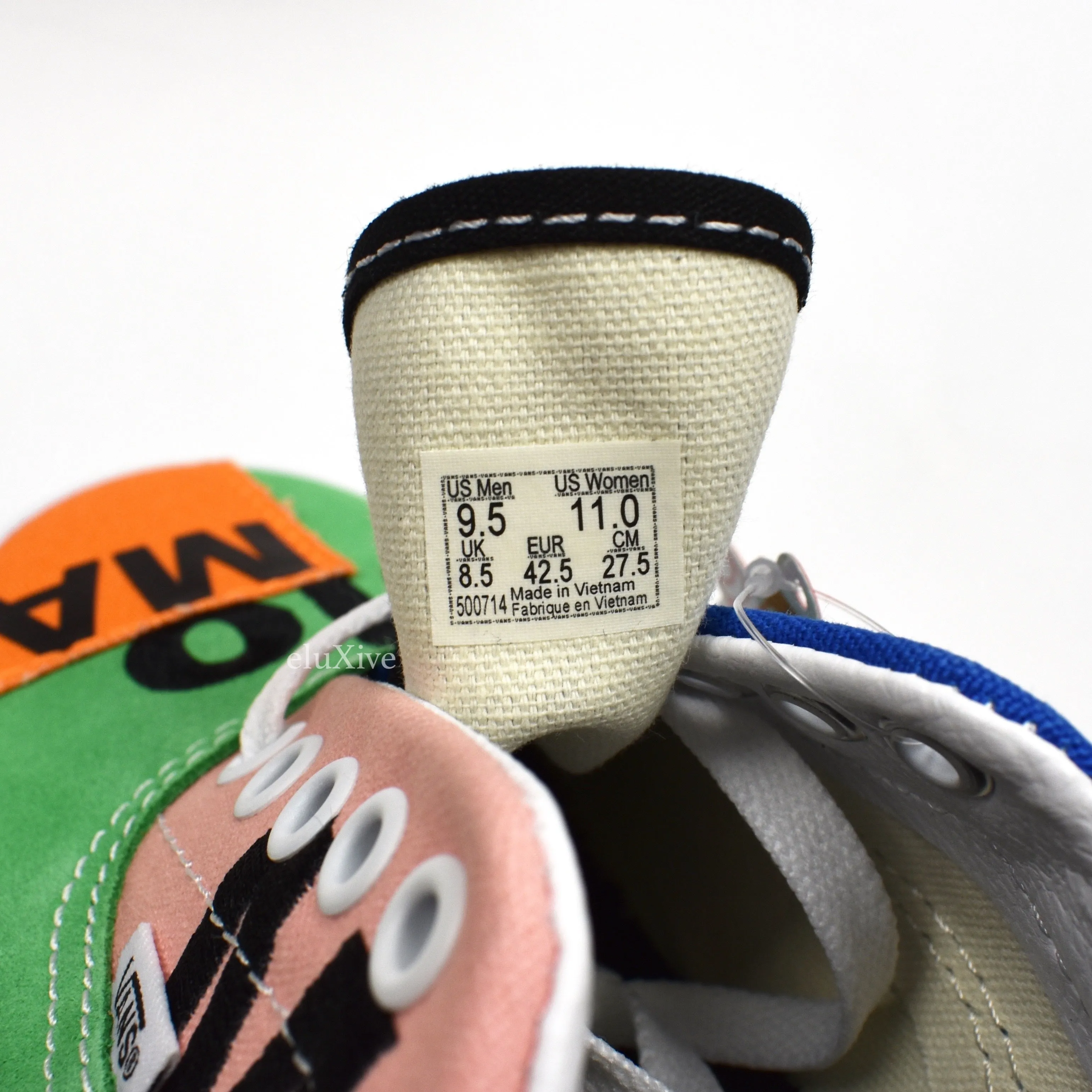 Vans x MoMA - Multicolor Patchwork Era Sneakers
