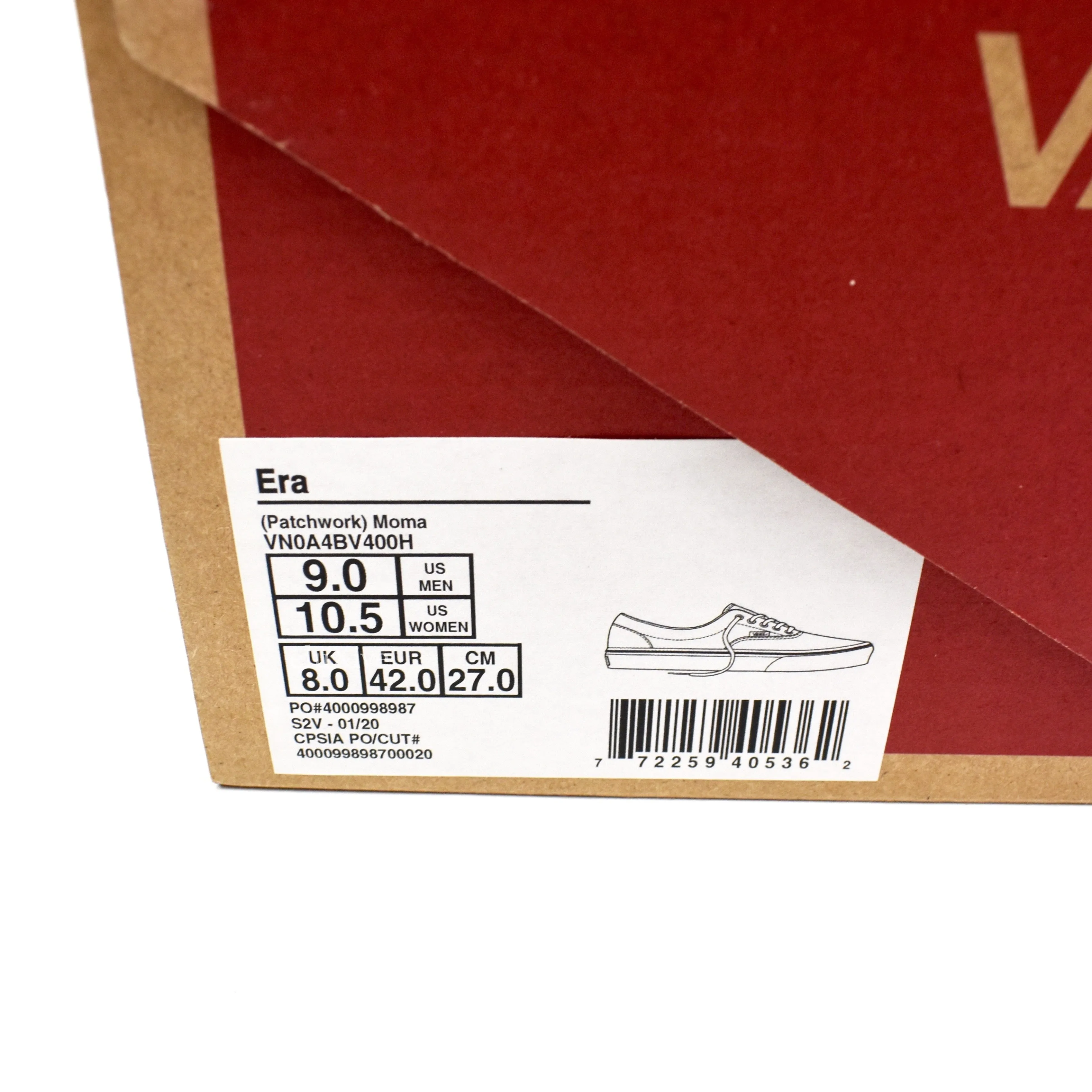 Vans x MoMA - Multicolor Patchwork Era Sneakers