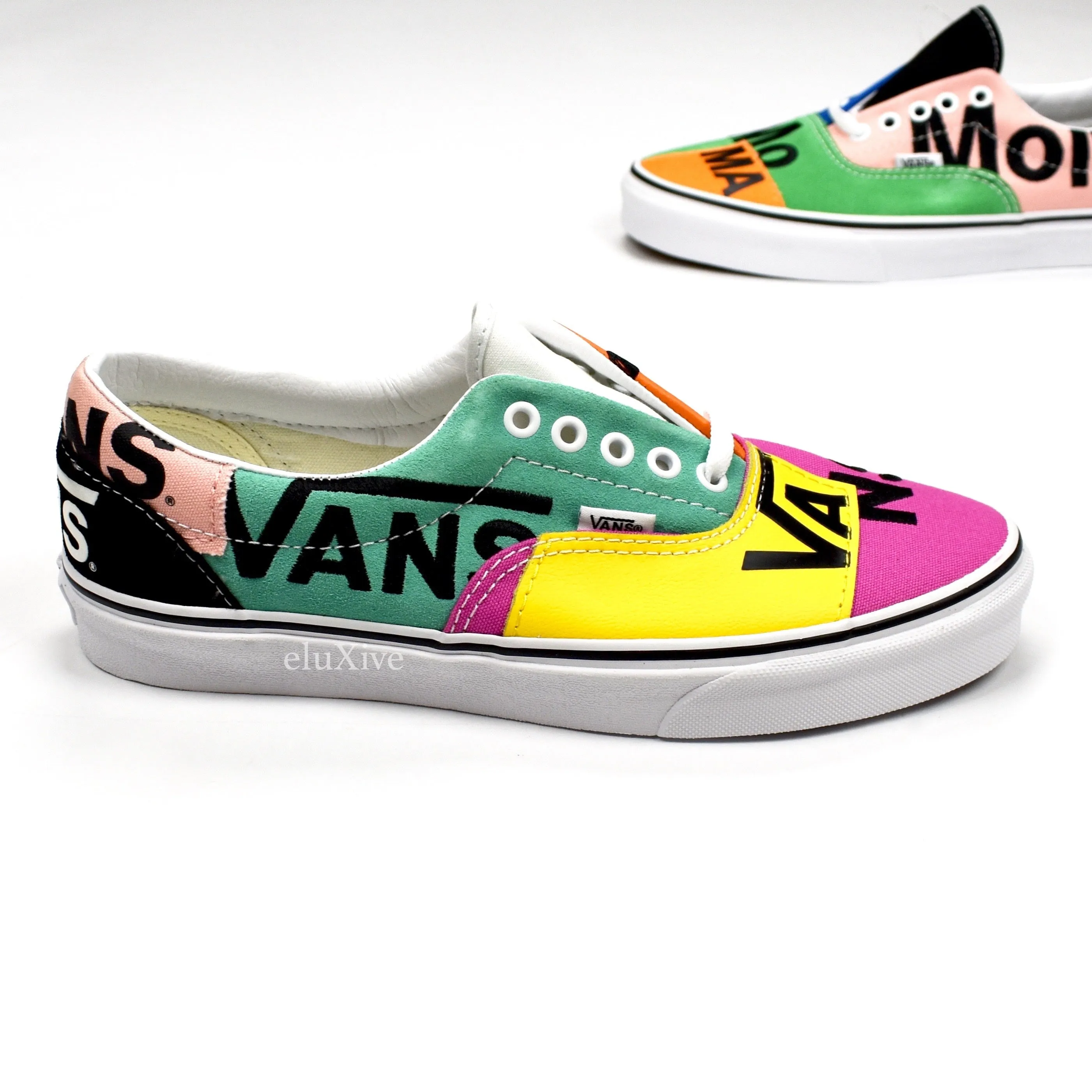 Vans x MoMA - Multicolor Patchwork Era Sneakers