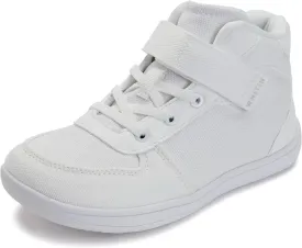 WHITIN High Top Boys/Girls Wide Barefoot Shoes   Zero Drop   Minimalist Sneaker for Little/Big Kids
